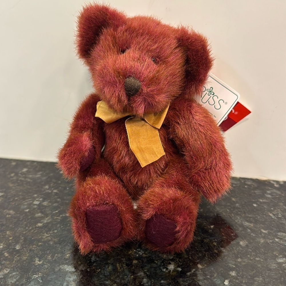 RUSS BERRIE BEARS FROM THE PAST - 9” BEAR - TINKER